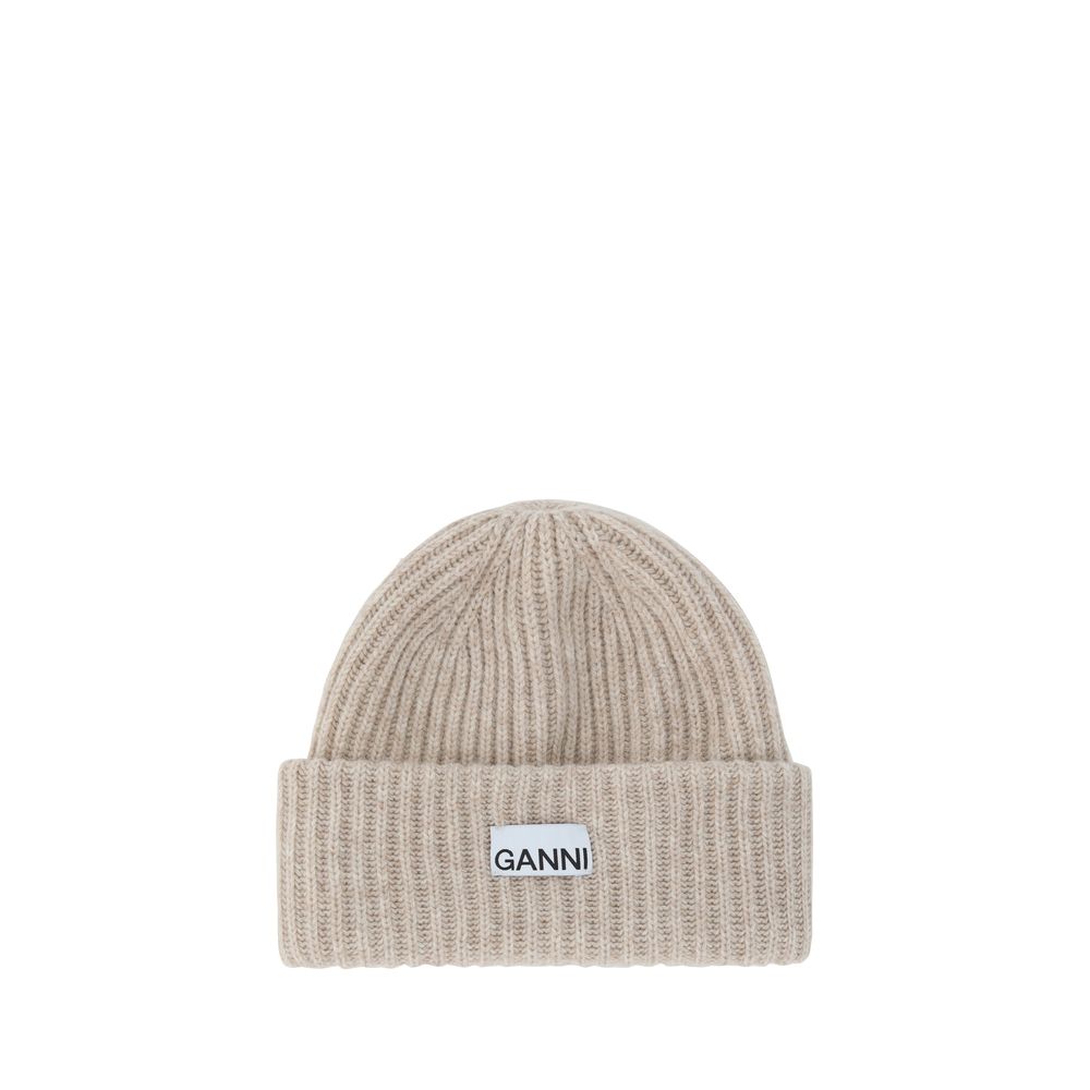 Brown Wool Beanie