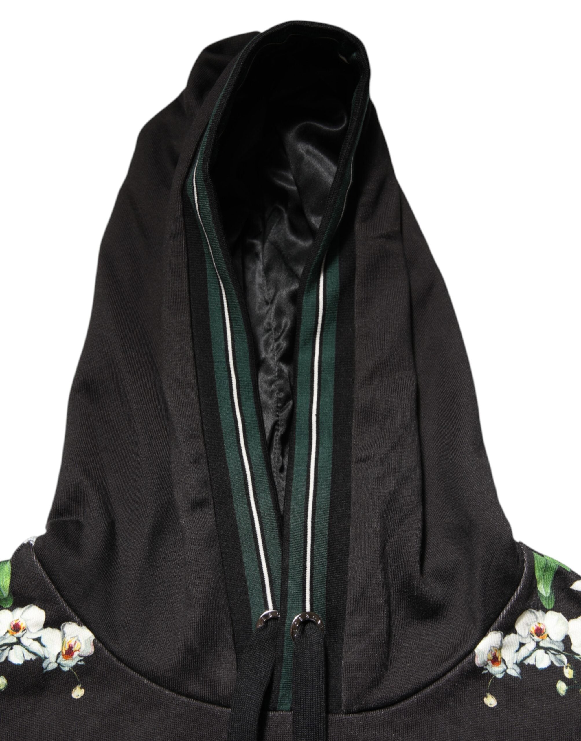 KING Black Orchid Floral Crown Logo Hoodie Sweater