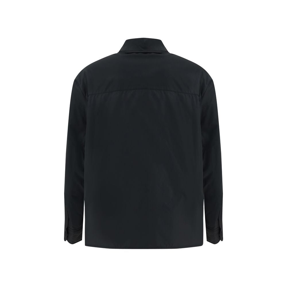 Black Polyester Coat