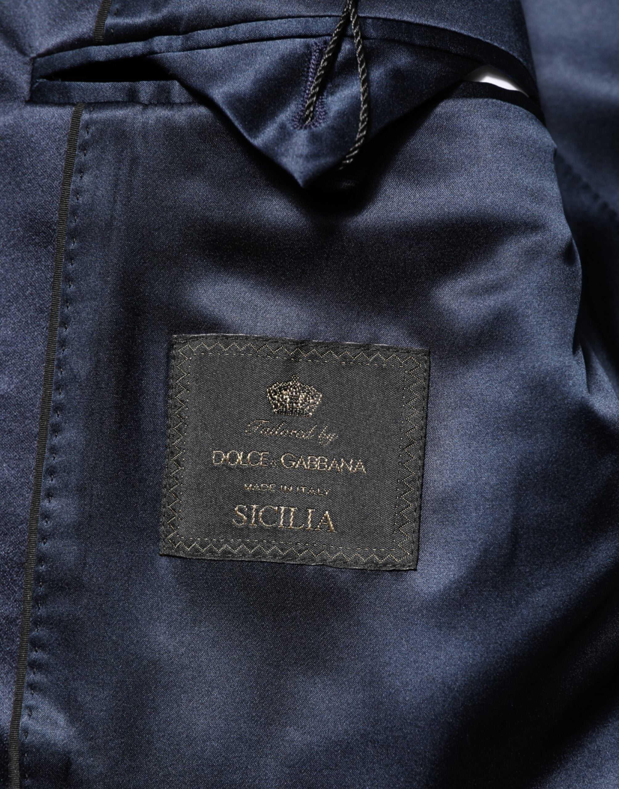 Black 3 Piece Wool Silk Blend Suit SICILIA