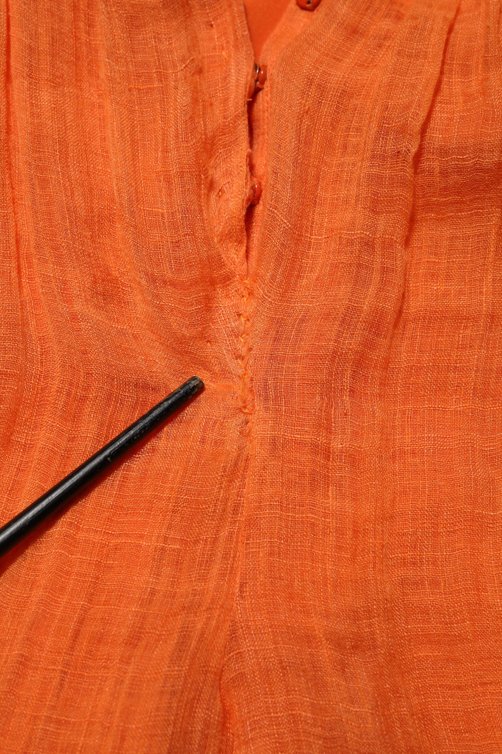 Orange Lace Bustier Layered Maxi Dress