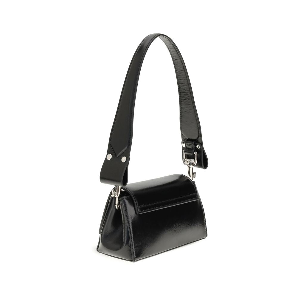 Black Other Fibres Shoulder Bag
