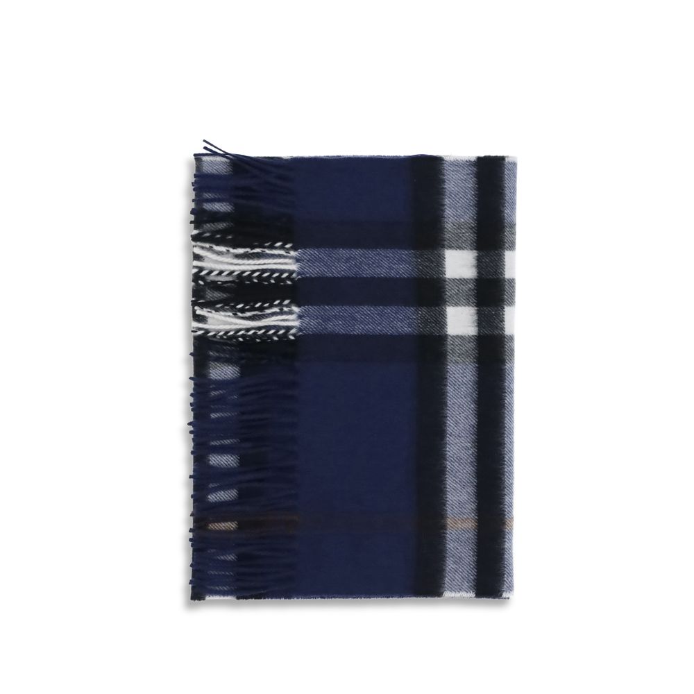 Blue Cashmere Scarf