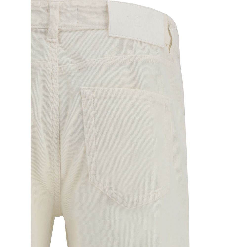 White Cotton Pants