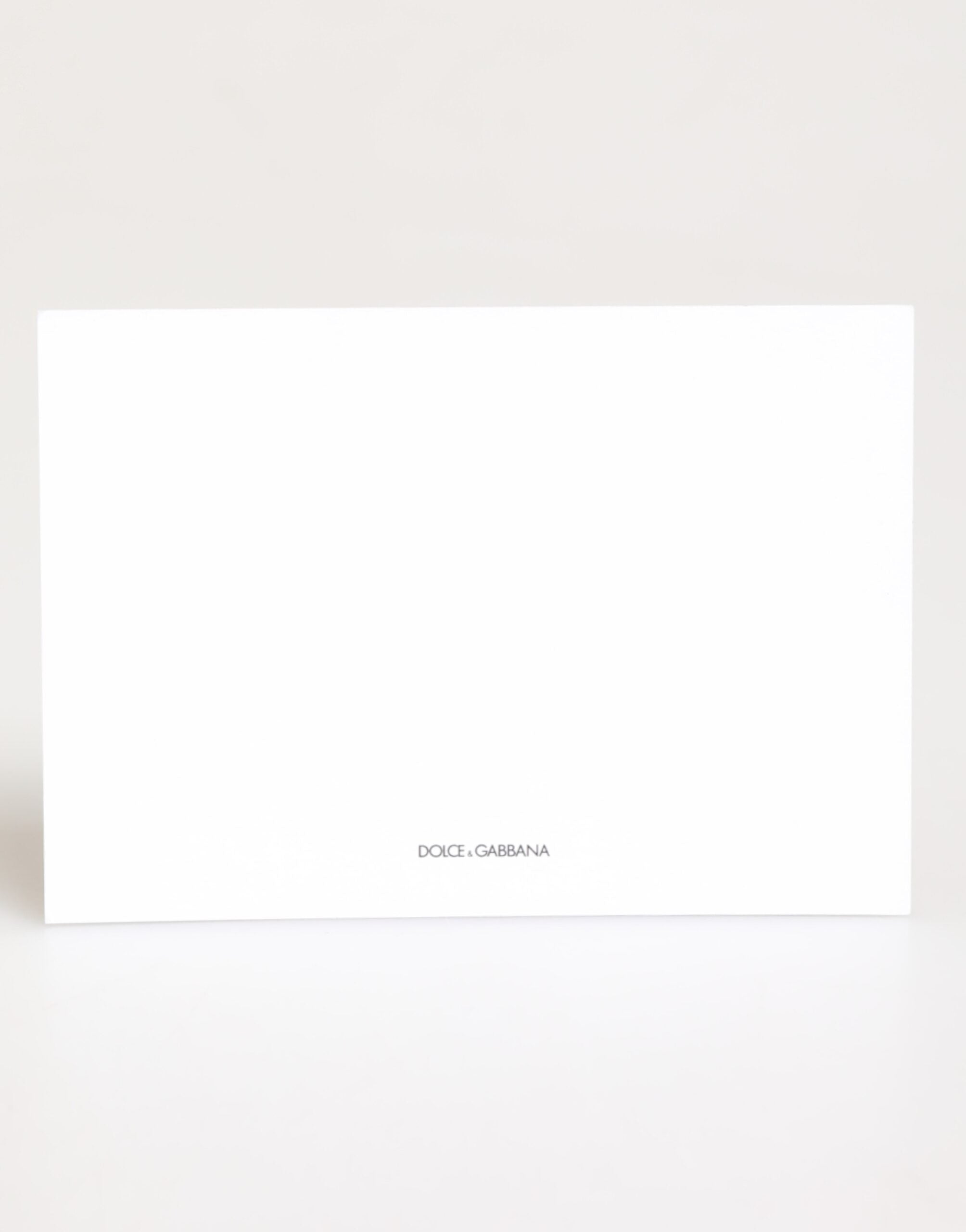 Multicolor Leopard Print Envelope Paper Post Card Holder