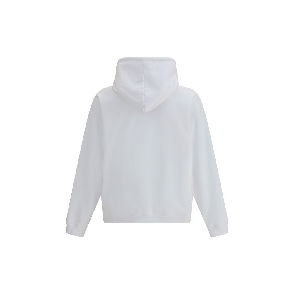White Cotton Sweatshirt