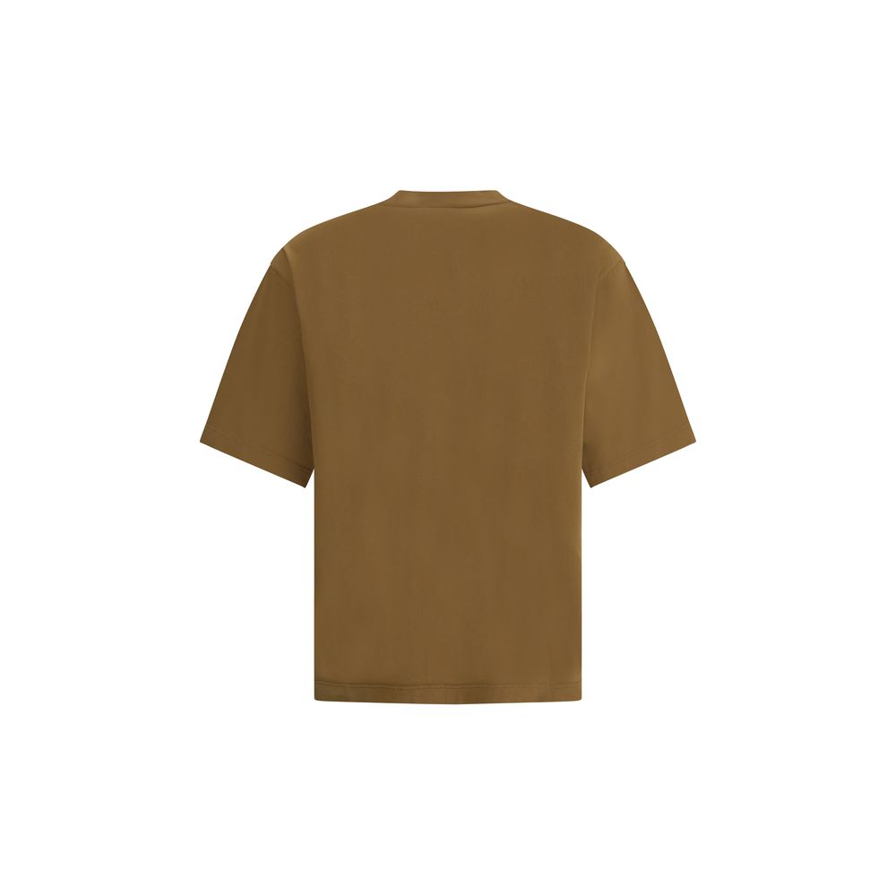 Brown Cotton T-Shirt