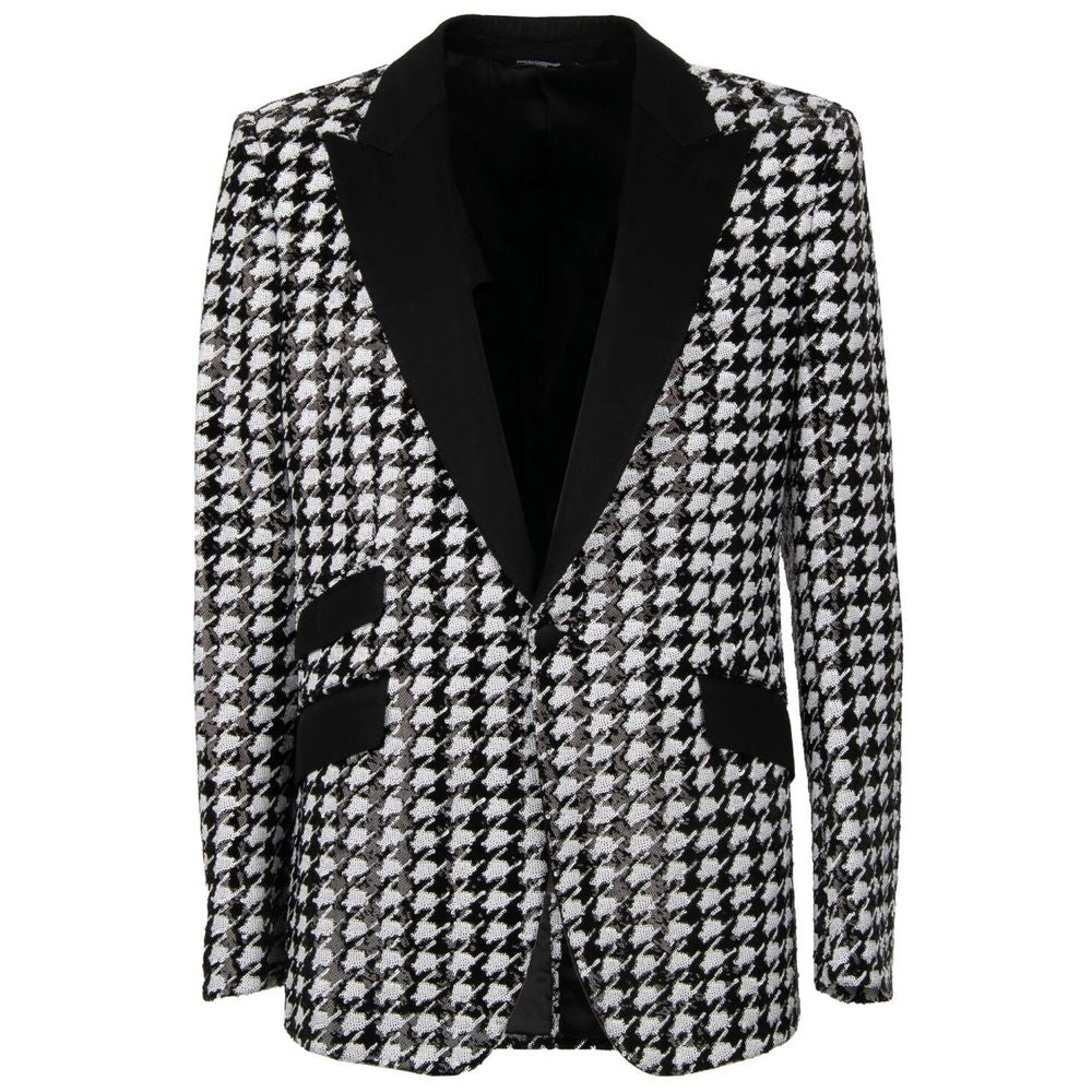 Black Polyester Blazer