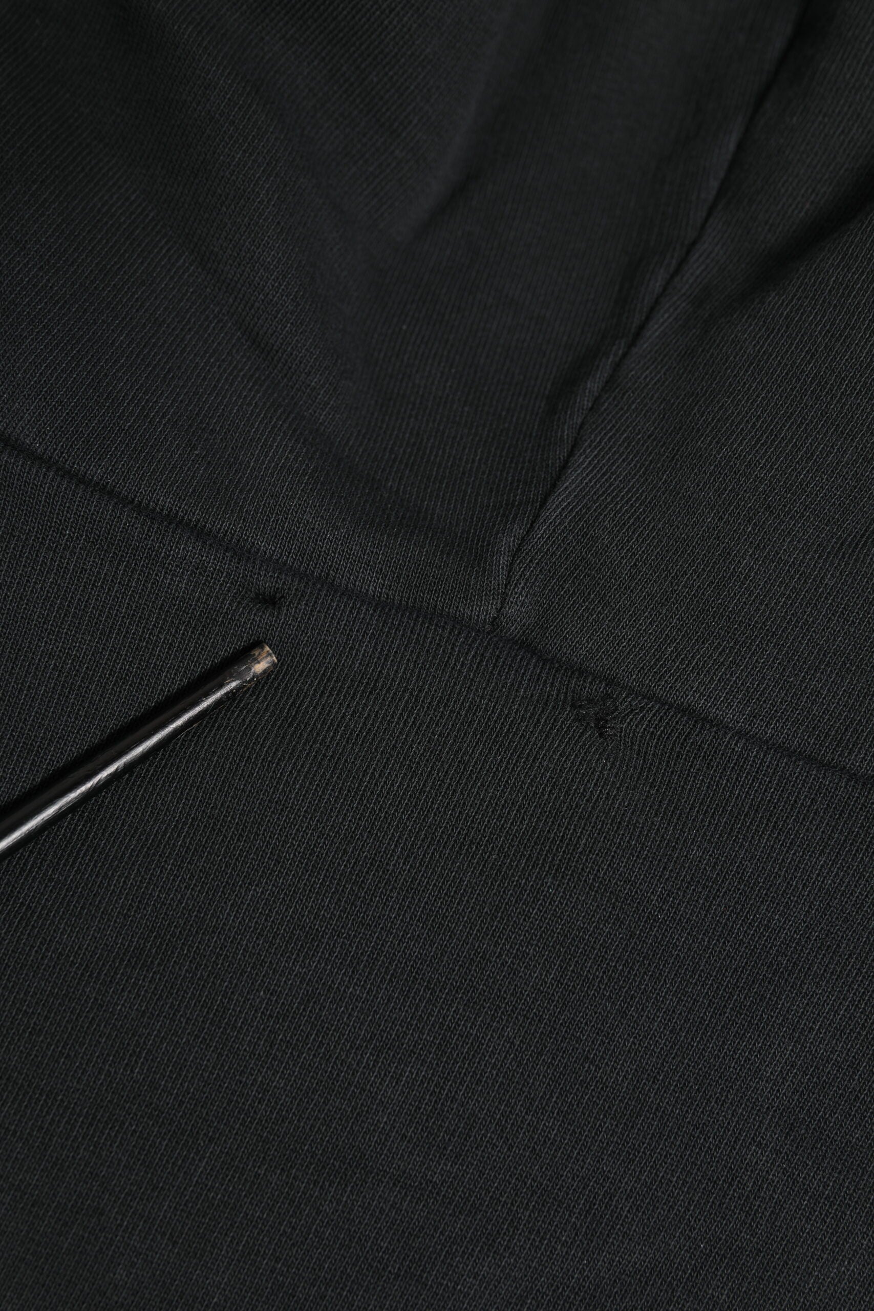 Black Logo FullZip Hooded Sweatshirt Sweater