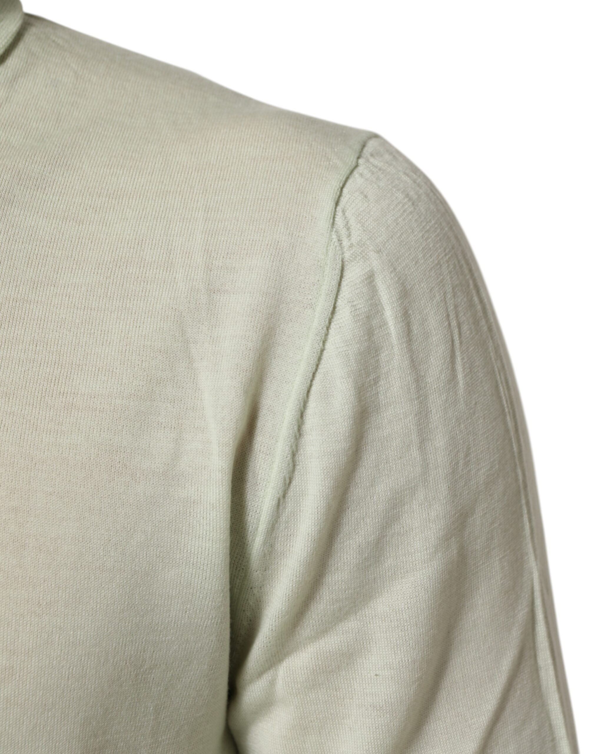 Light Green Logo TurtleNeck Pullover Sweater