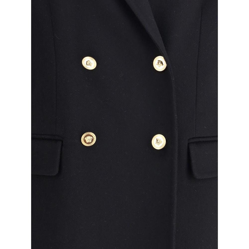 Black Cashmere Coat
