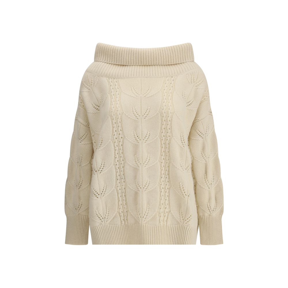 Cream Cashmere Sweatshirt