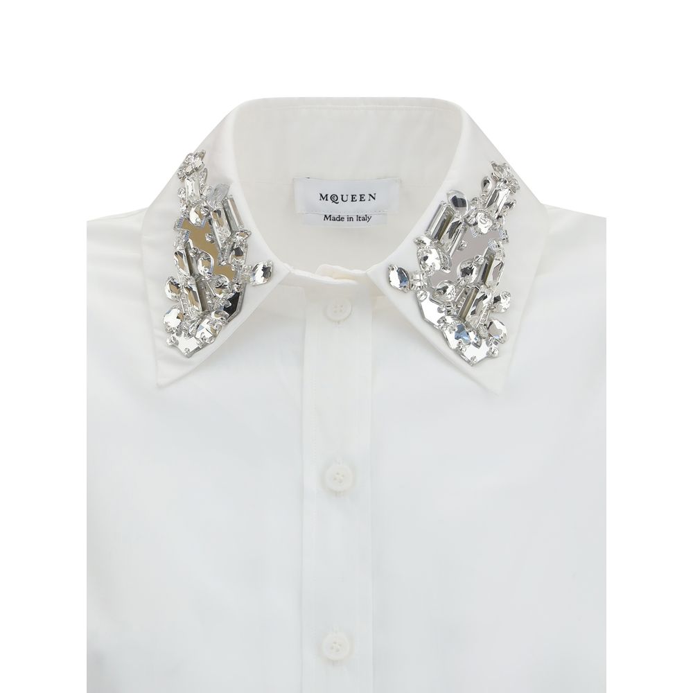 White Cotton Dress Shirt