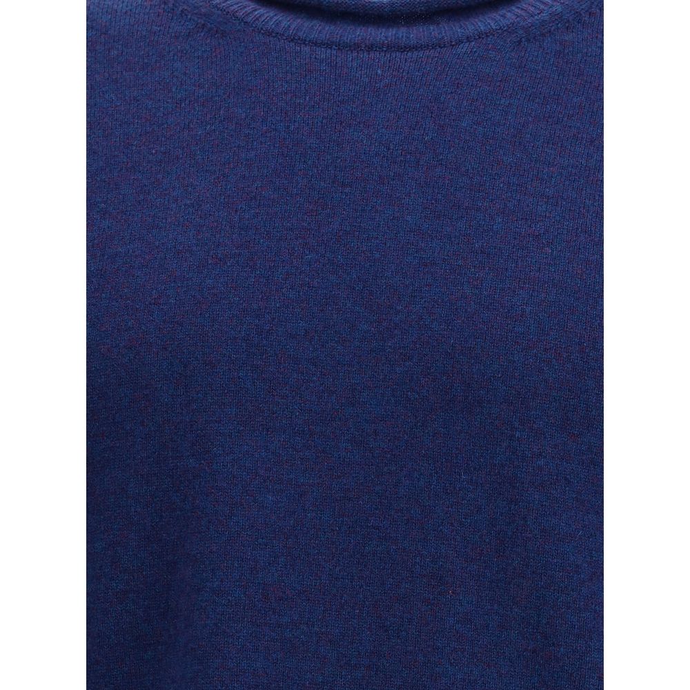 Blue Wool Sweatshirt