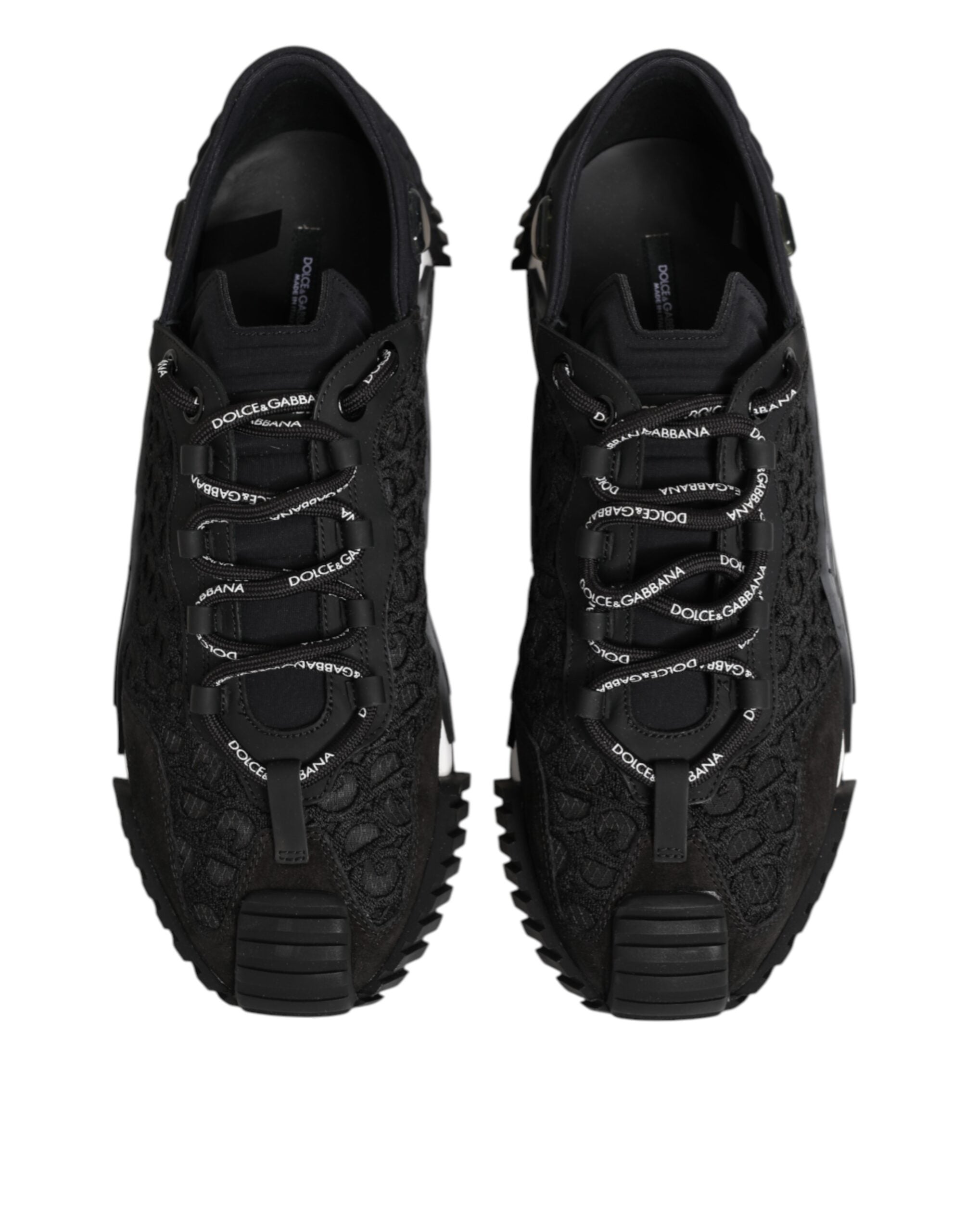 Black Logo Lace Low Top NS1 Sneaker Shoes
