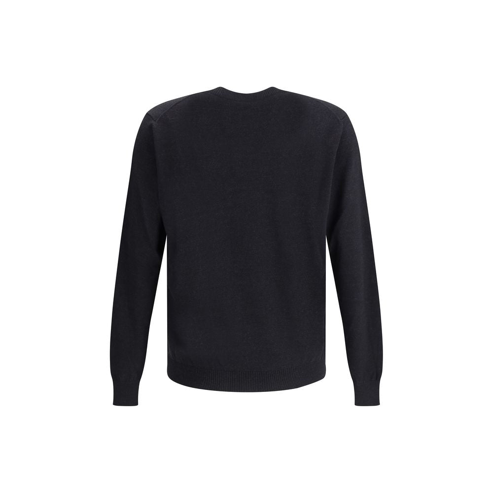 Black Fleece Wool Sweatshirt