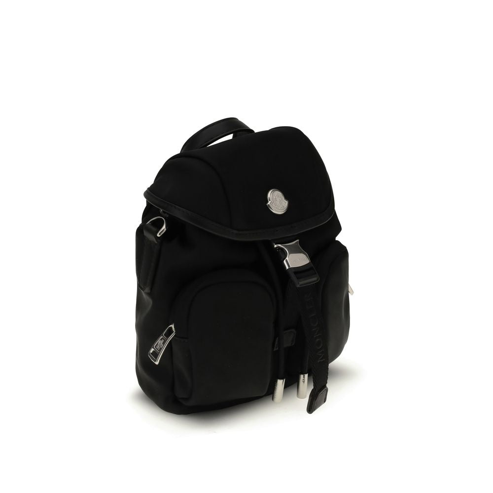 Black Leather Backpack