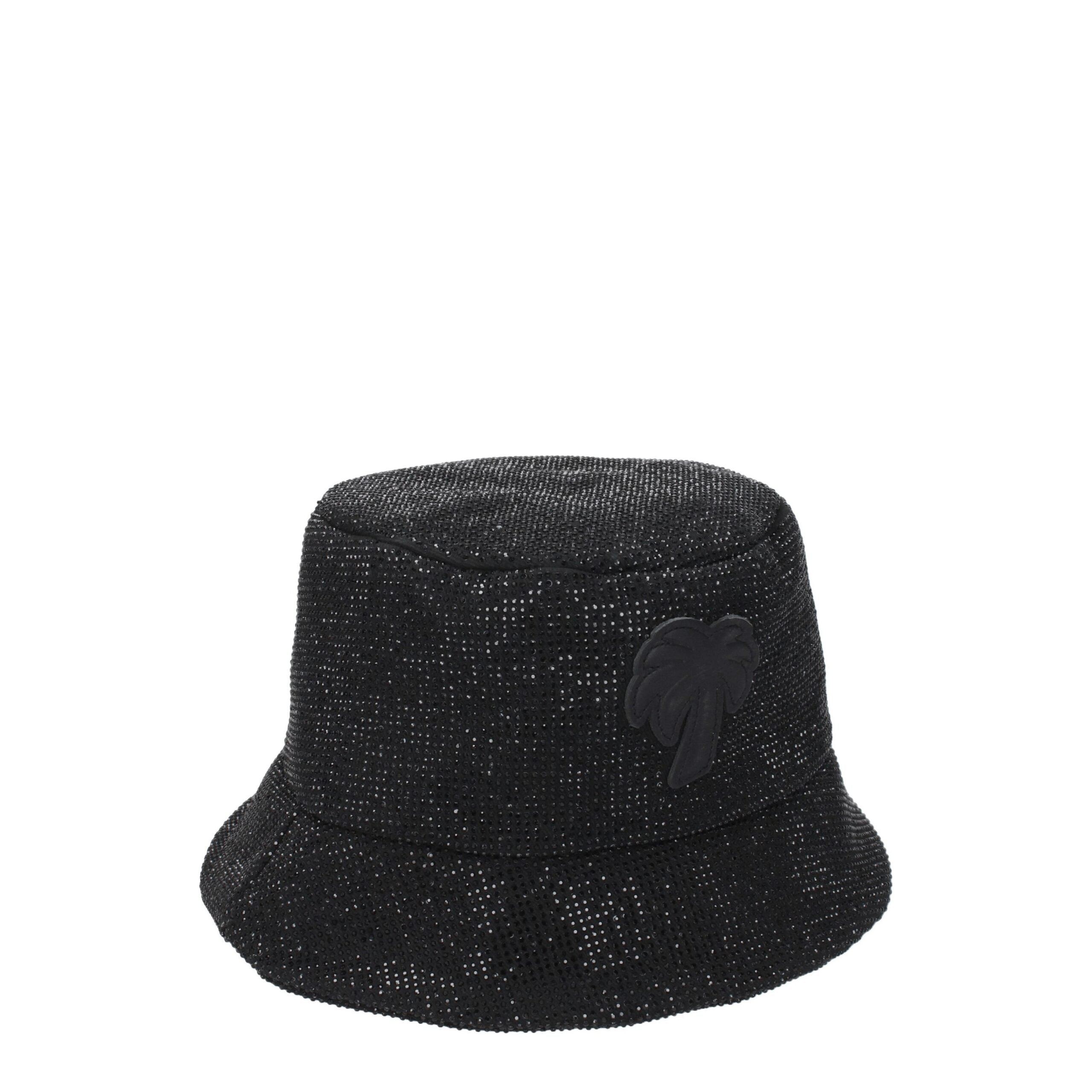 Black Cotton Bucket Hat