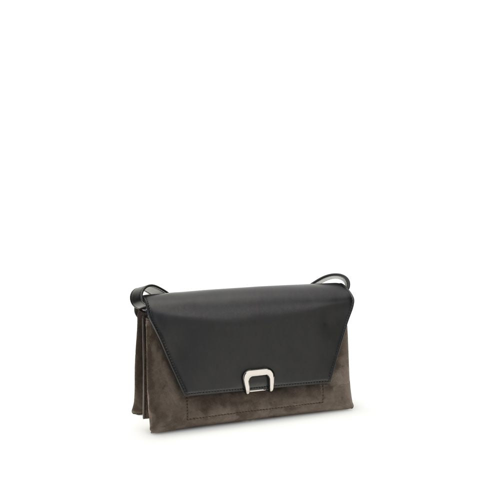 Black Leather Shoulder Bag
