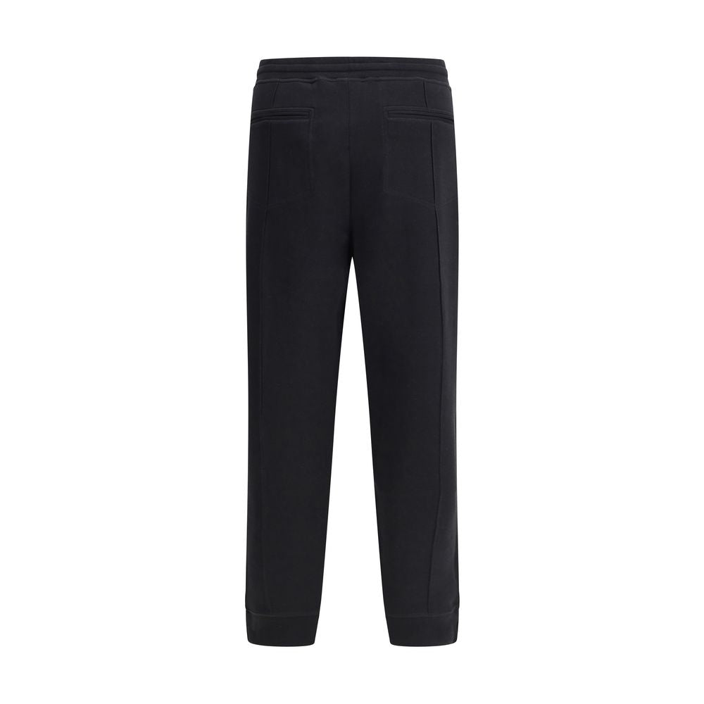 Black Cotton Joggers (Workout Pants)
