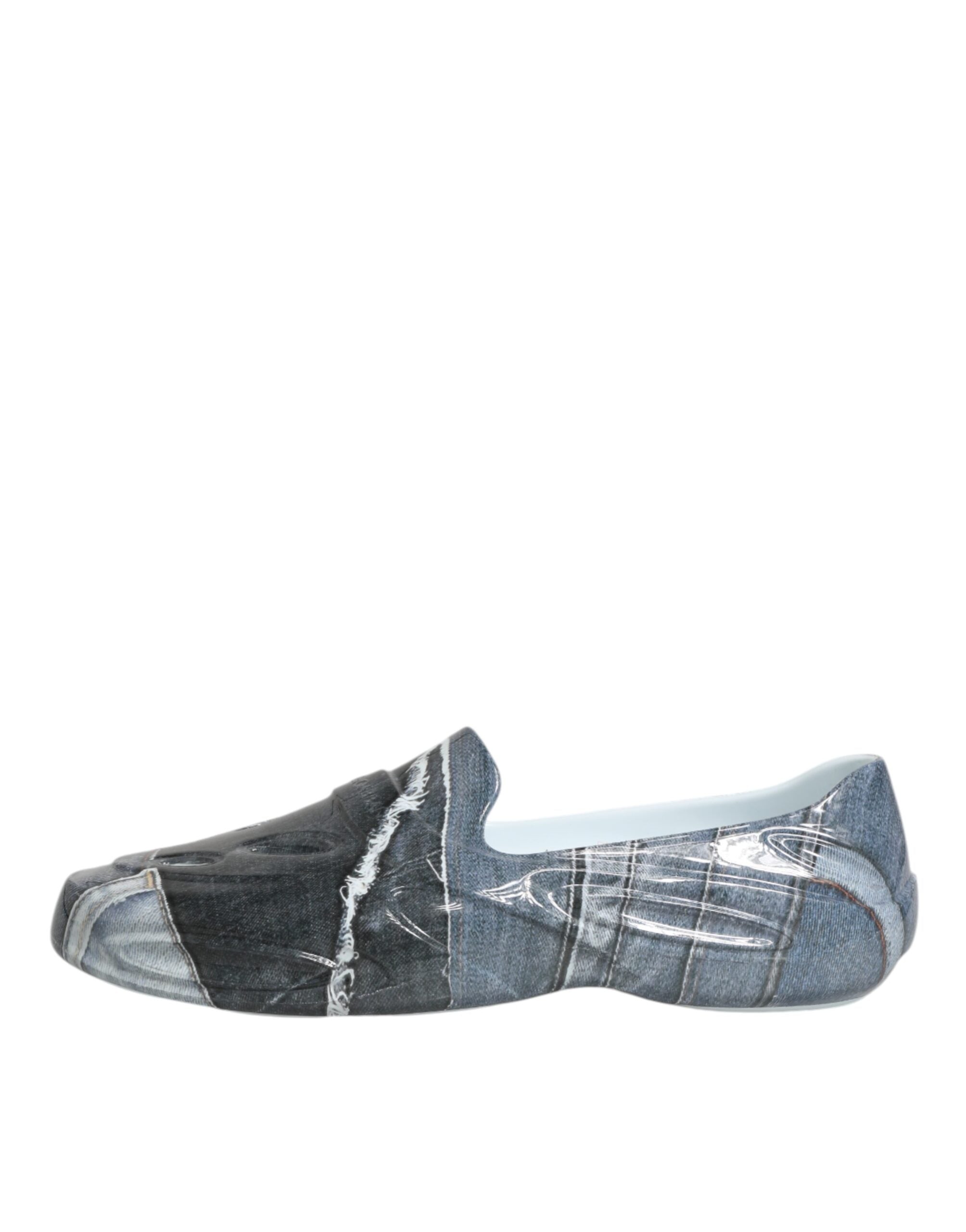 Multicolor Rubber Men Low Top Sneakers Shoes