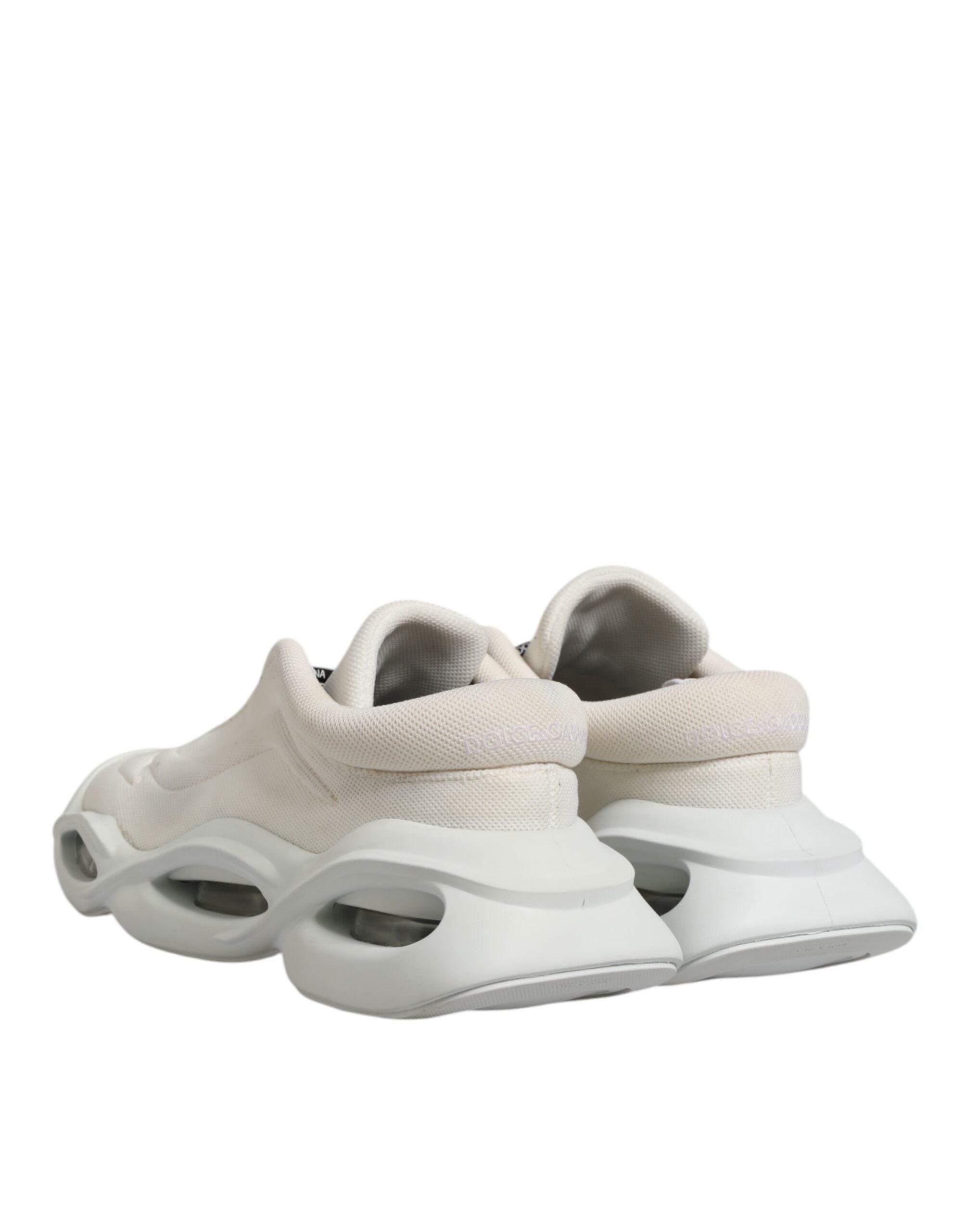 White Lace Up Wave Low Top Men Sneaker Shoes