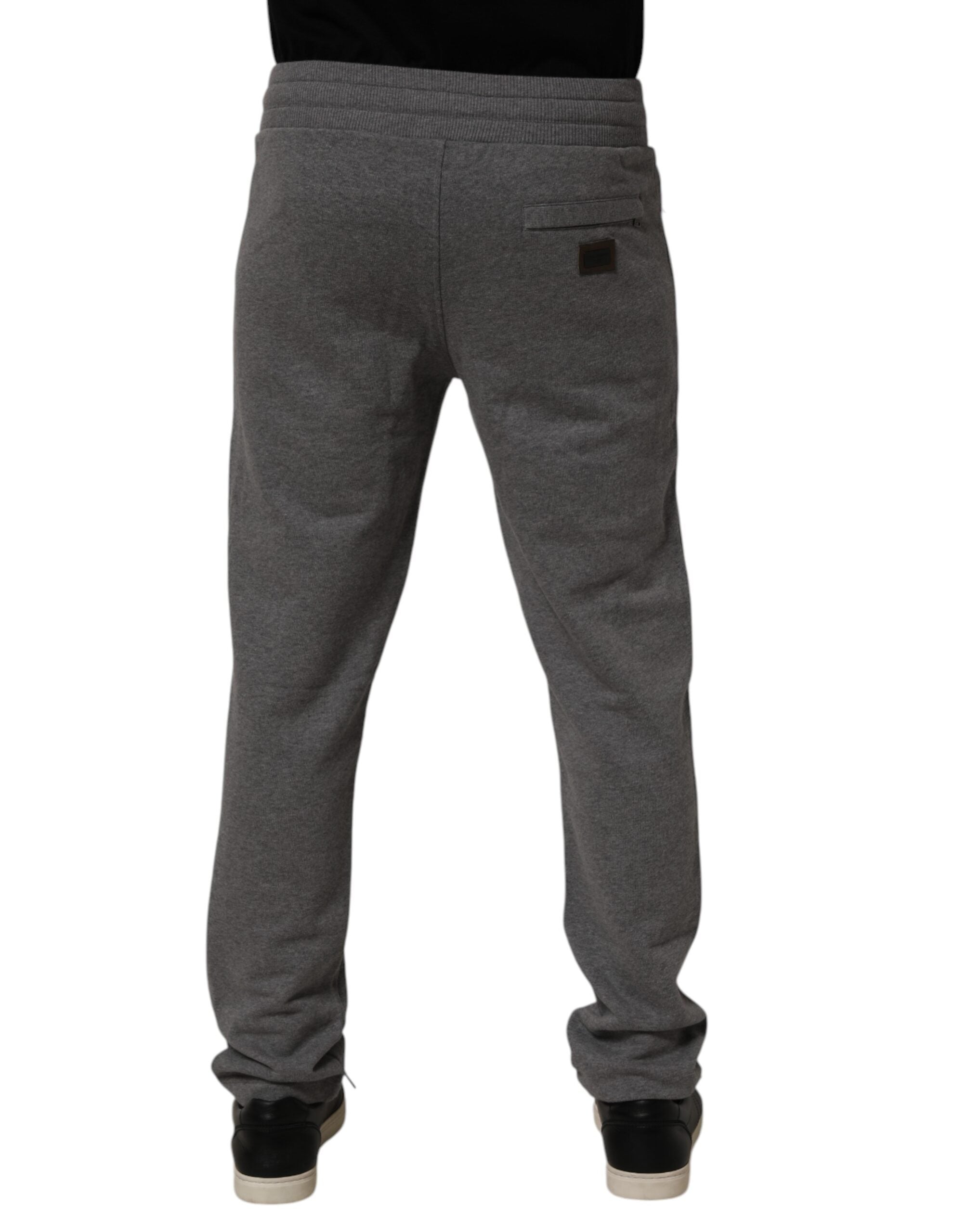 Gray Cotton Jogger Sweatpants Trouser Pants