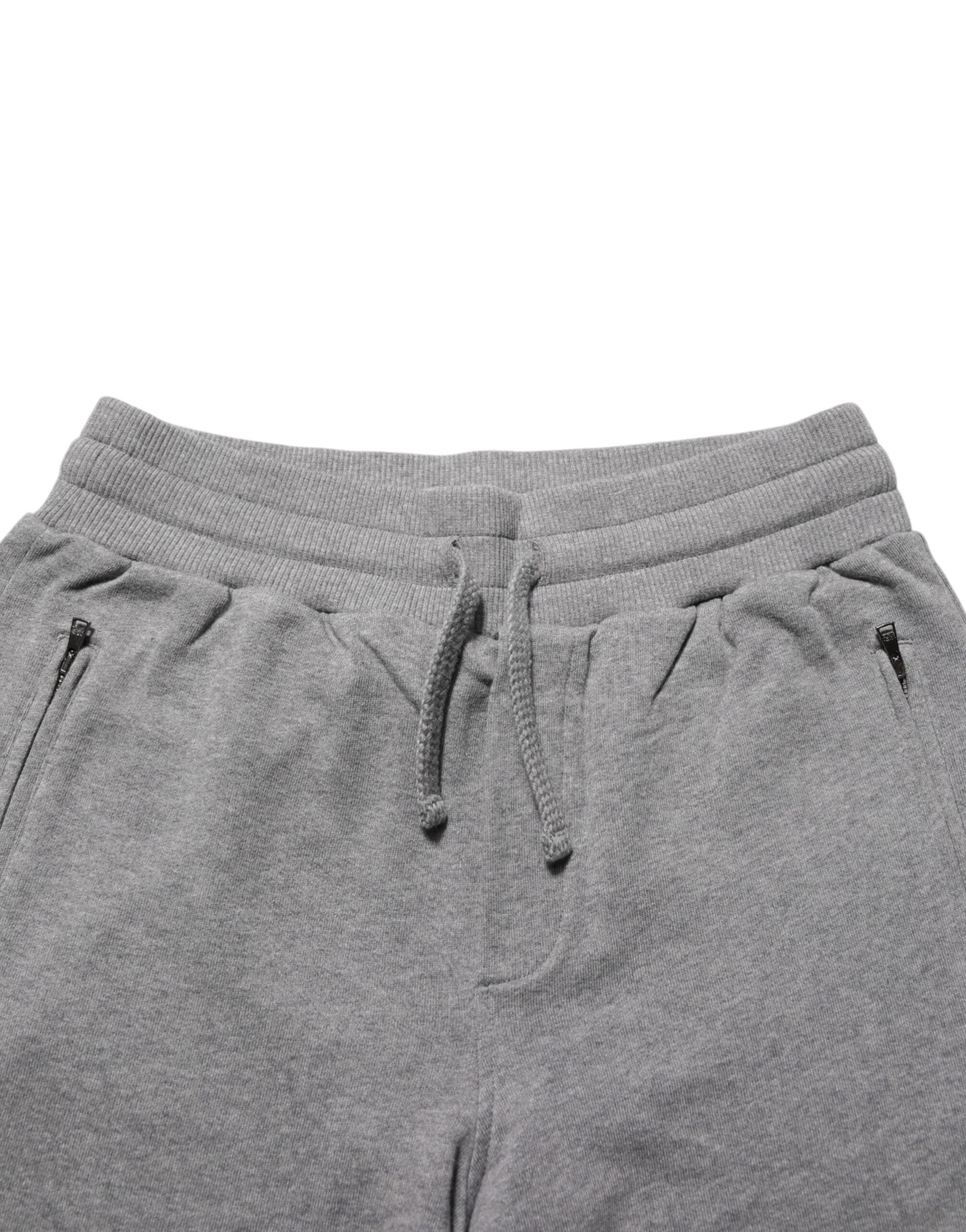 Cotton Jogger Sweatpants Trouser Gray