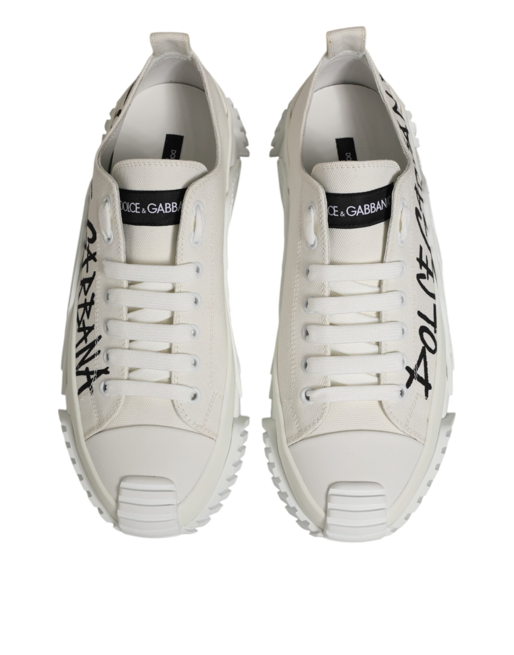 White Cotton NS1 Low Top Sneaker Shoes
