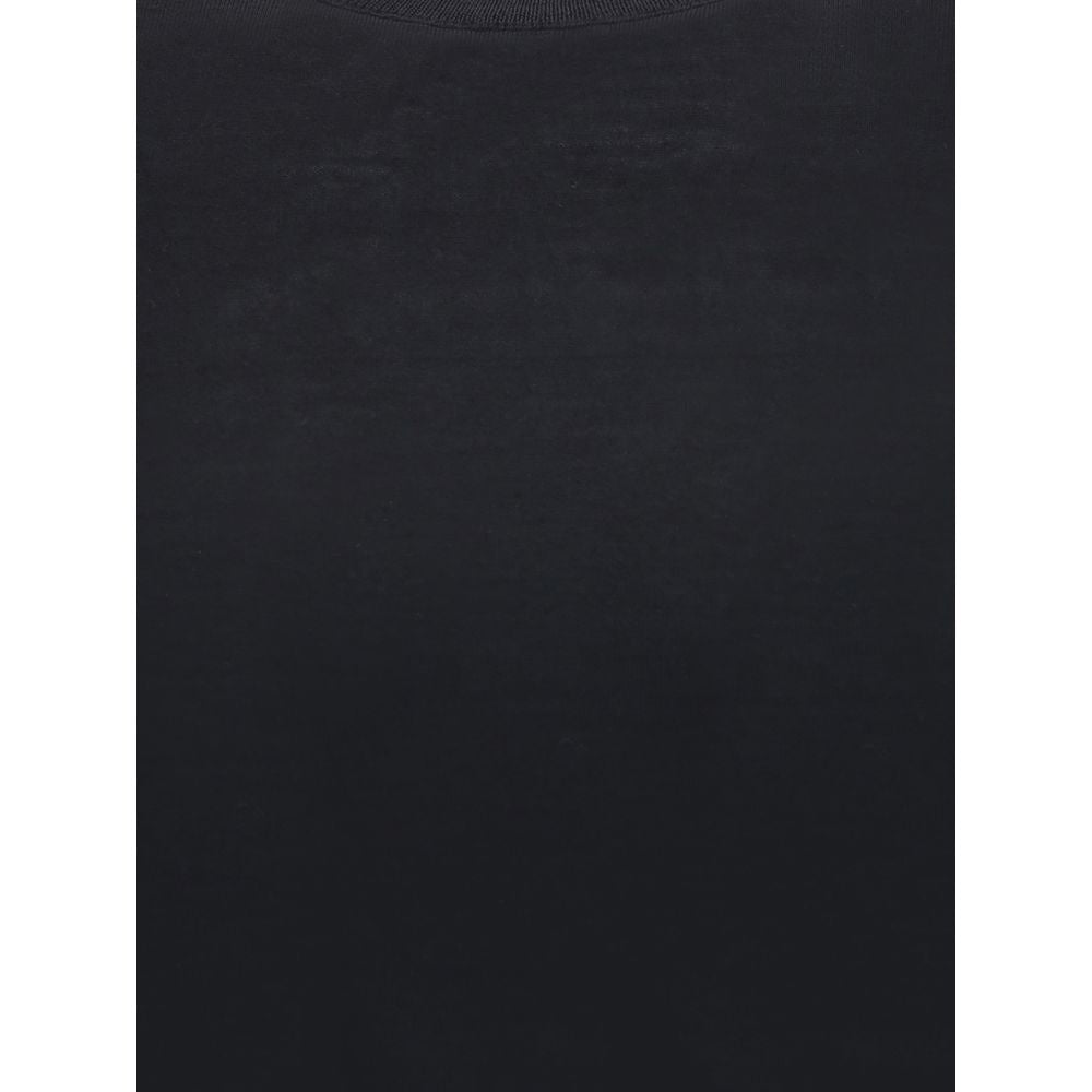 Black Fleece Wool Top