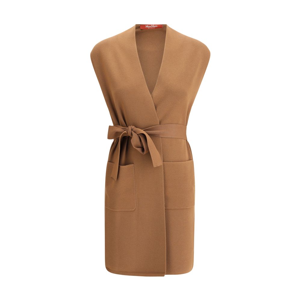 Brown Viscose Coat