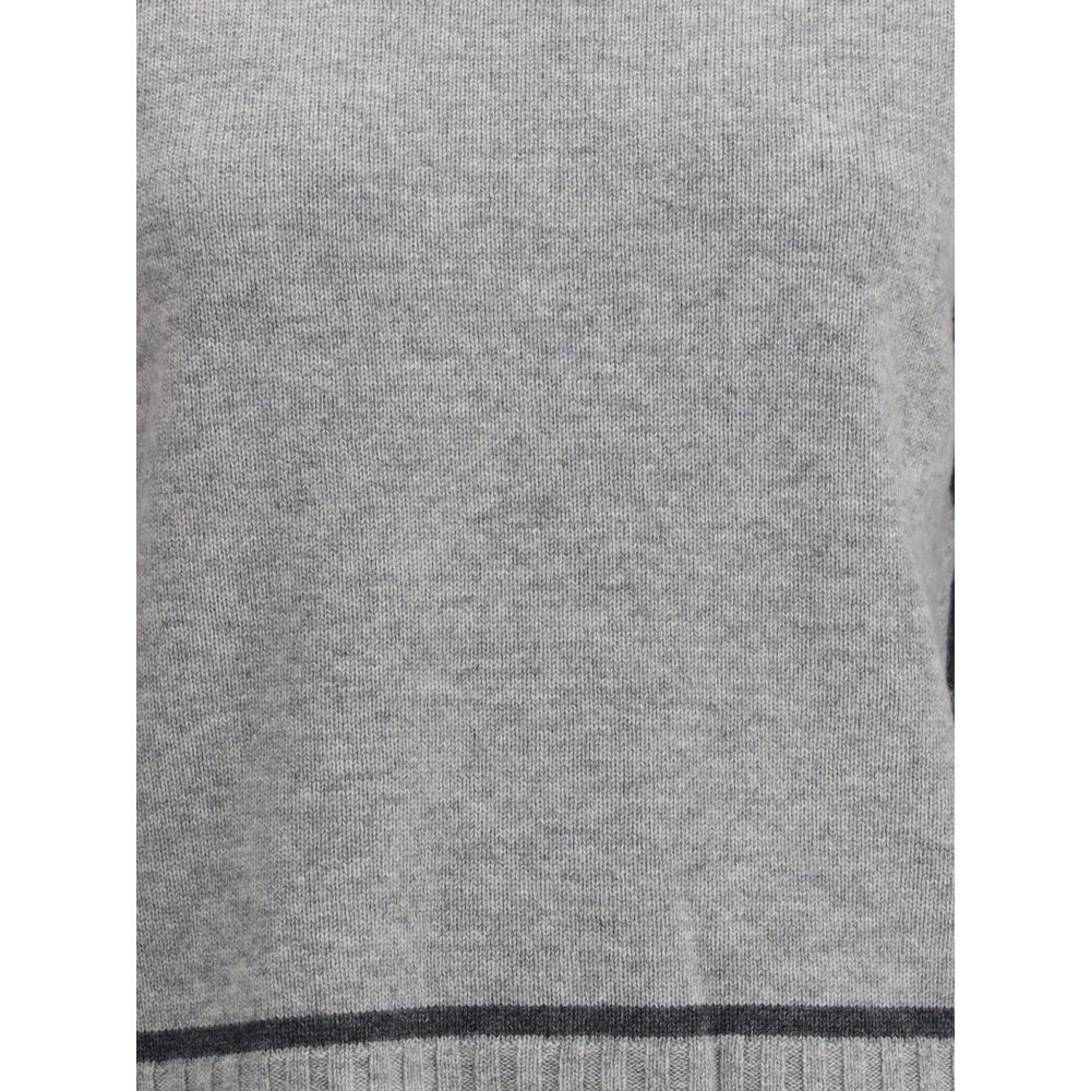 Gray Wool Sweatshirt