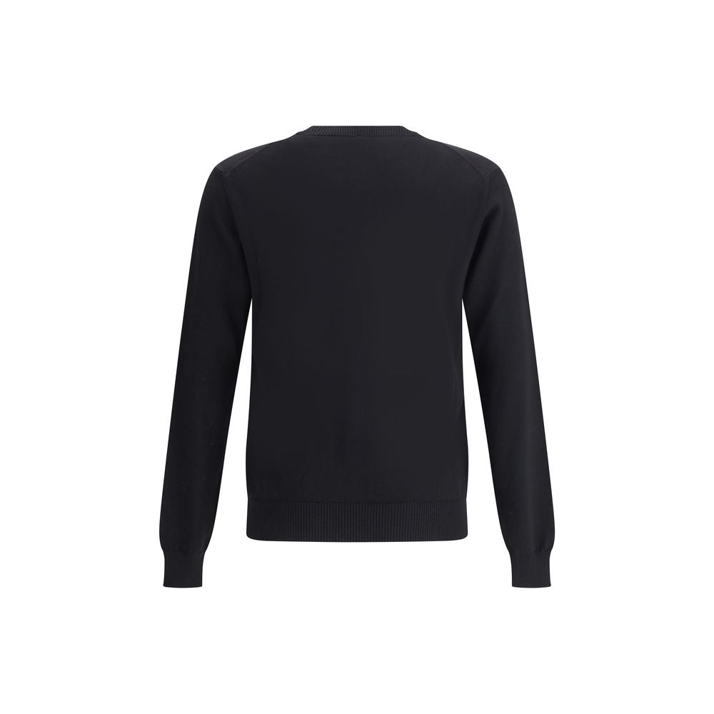 Black Fleece Wool Sweatshirt