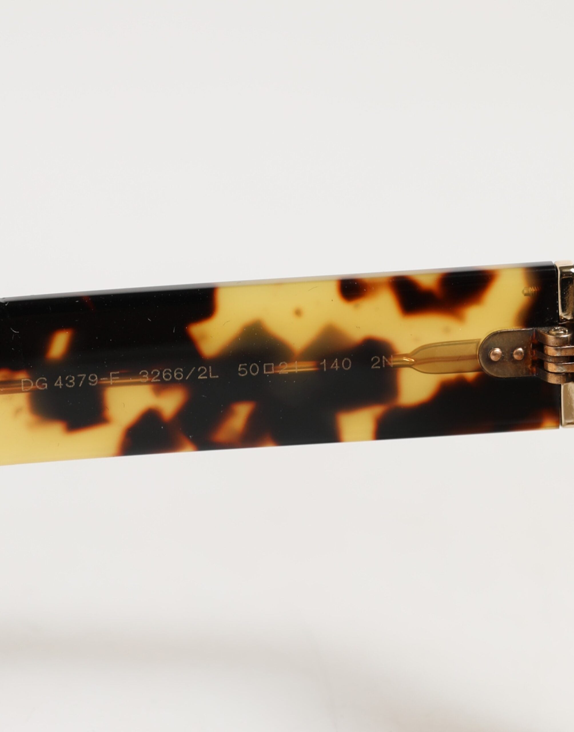 DG4379F White Tortoiseshell Gradient Acetate Shades Sunglasses