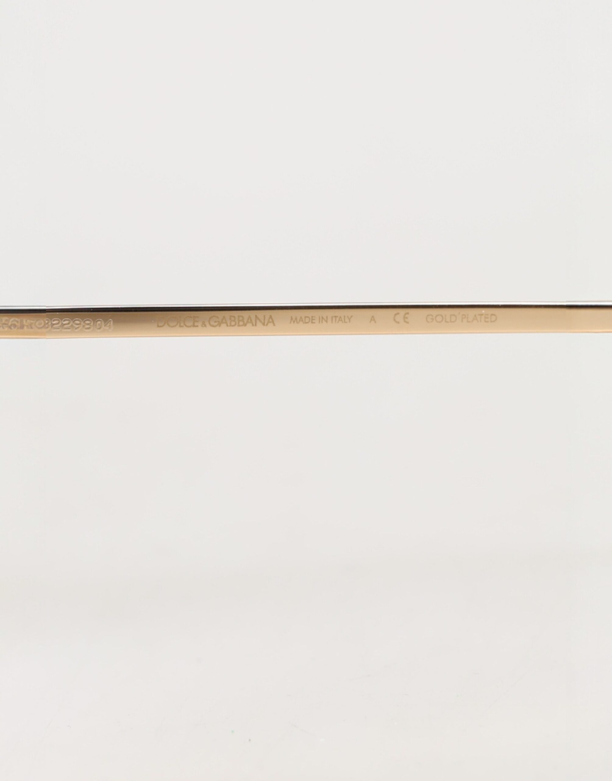 DG2215K Gold Plated Round Lenses Shade Eyewear Sunglasses