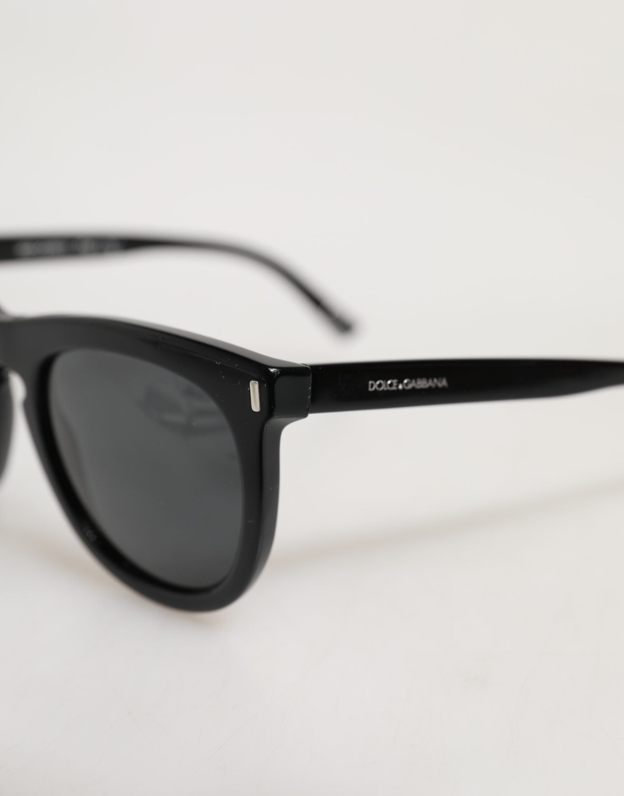 DG4281 Black Round Frame Full Rim Eyewear Sunglasses