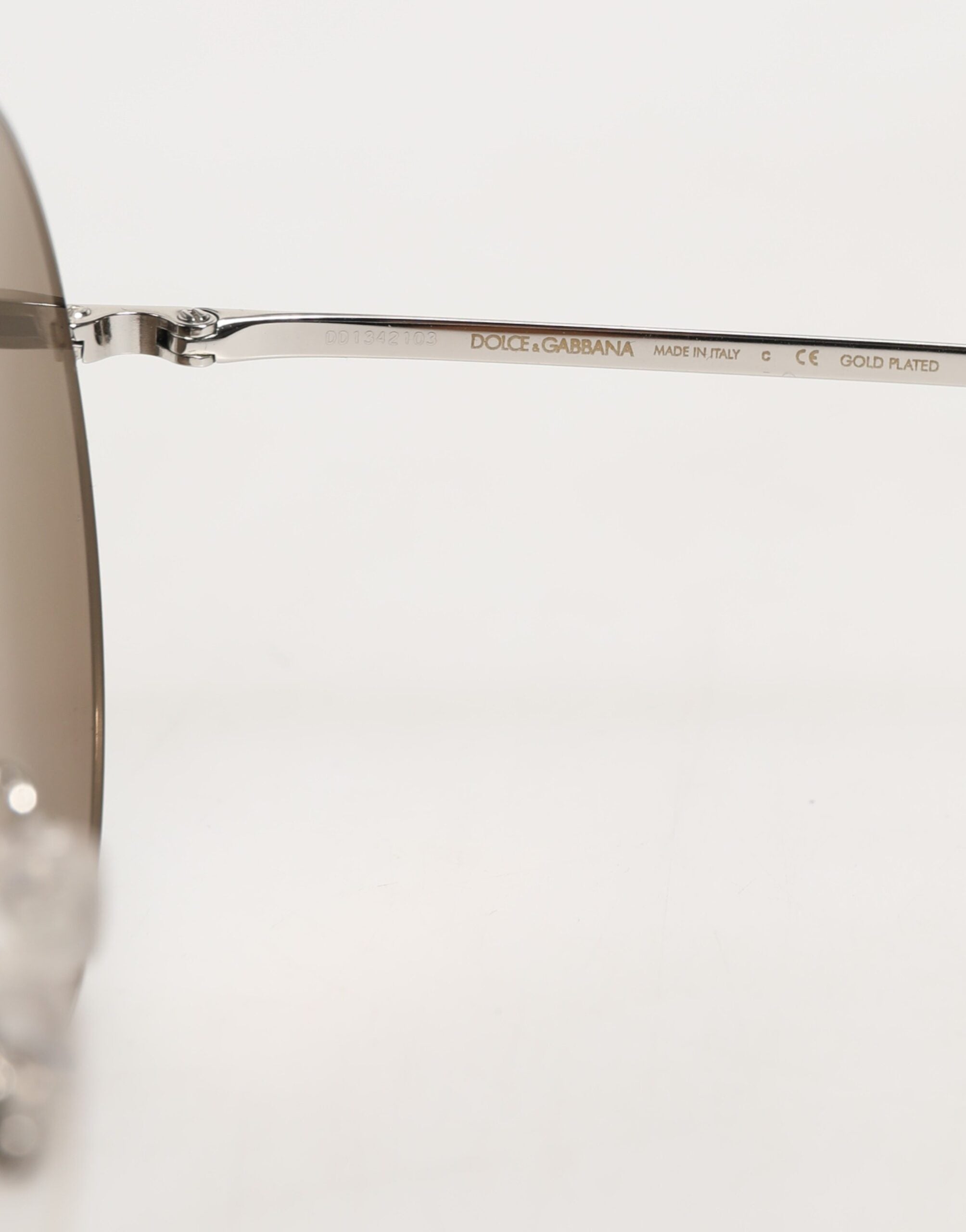 DG2215K Silver Metal Round Shades Eyewear Sunglasses