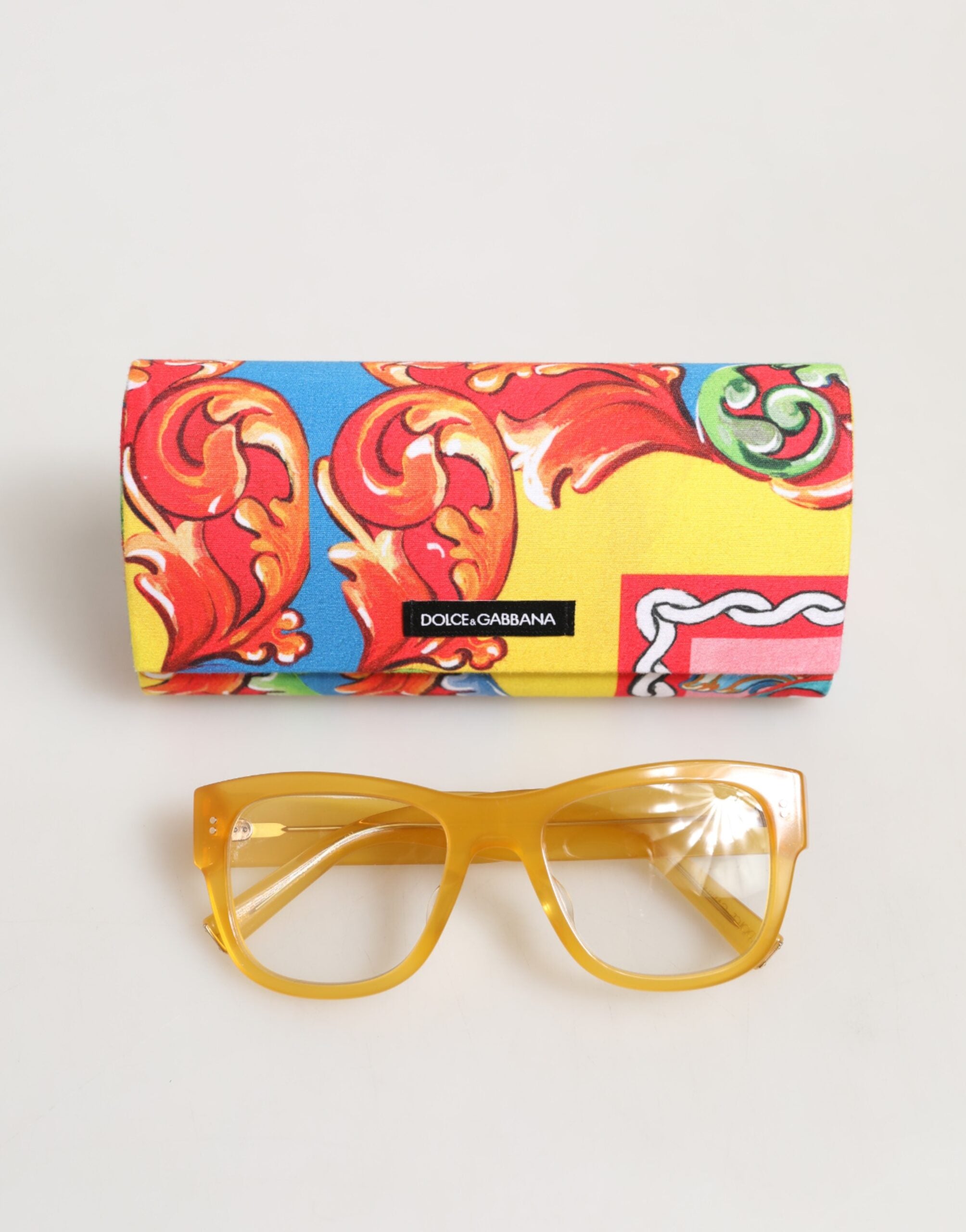 DG4338F Yellow Acetate Eccentric Sartorial Sunglasses