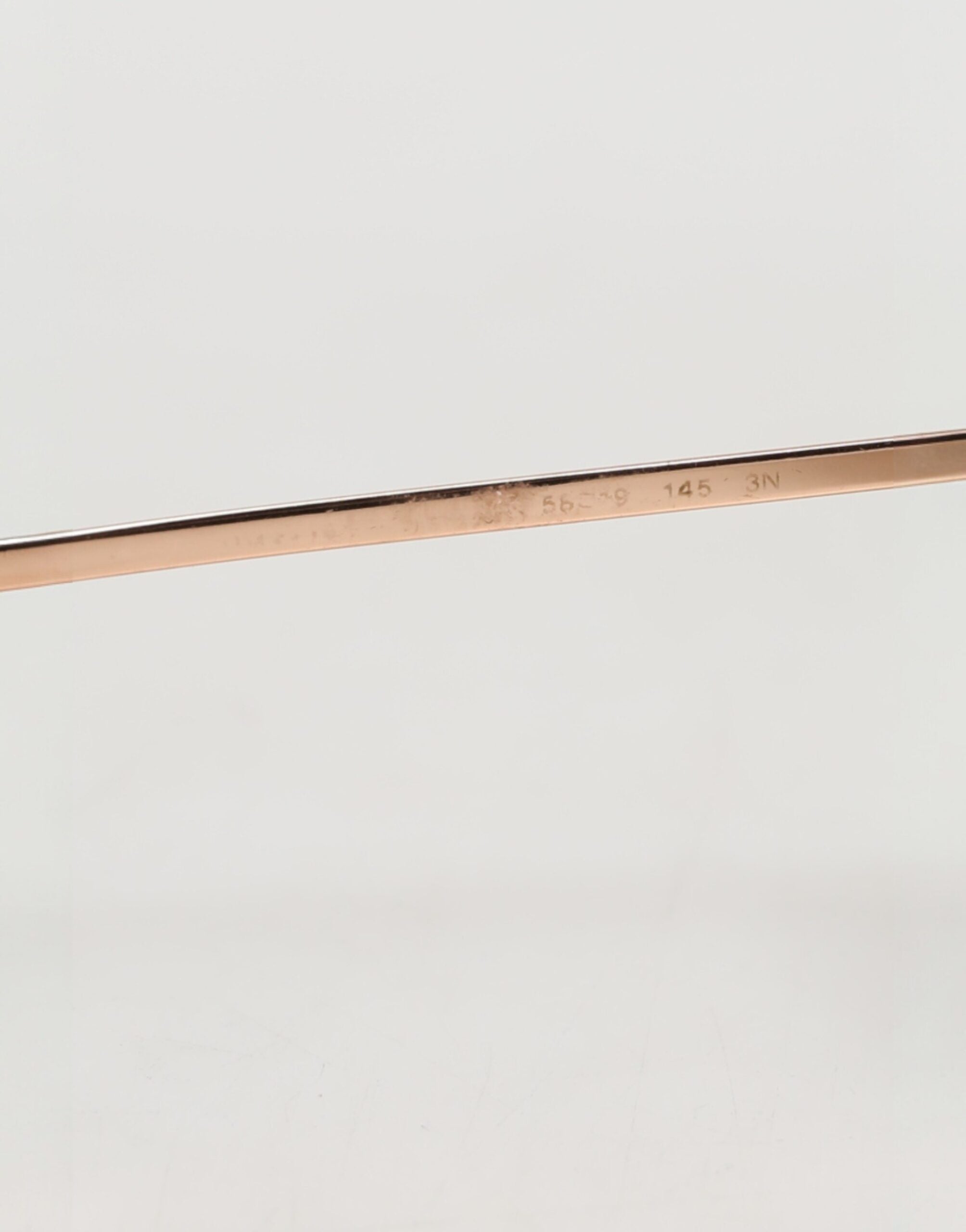 Rose Gold Plated Round Lenses Shades Eyewear Sunglasses