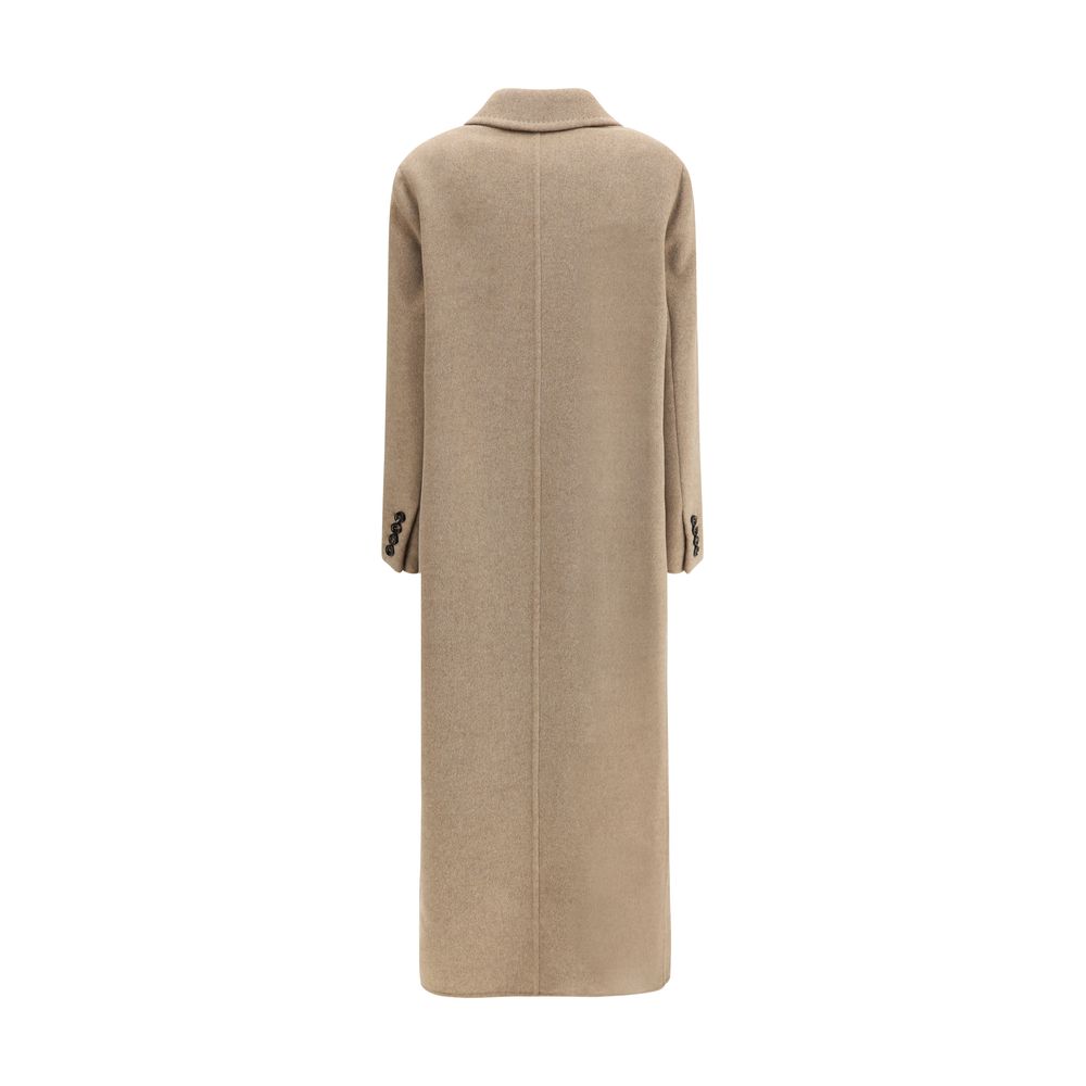 Brown Cashmere Coat