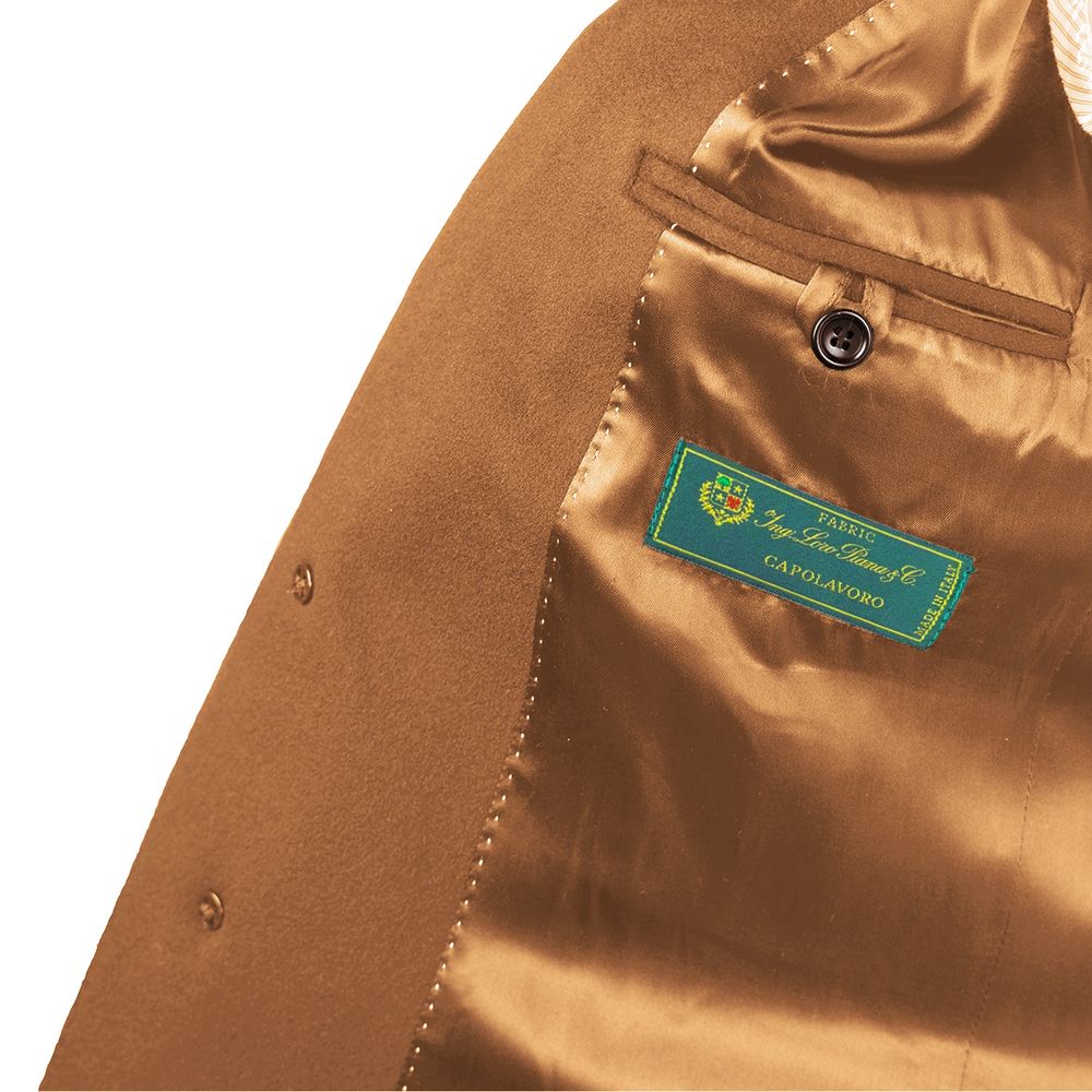 Brown Wool Men's Jacket