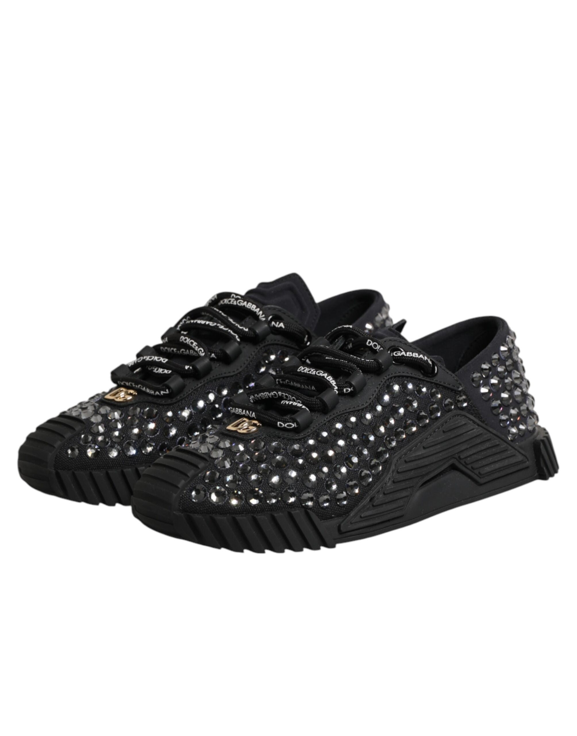 Shoes Black Embellished Low Top NS1 Sneakers Shoes
