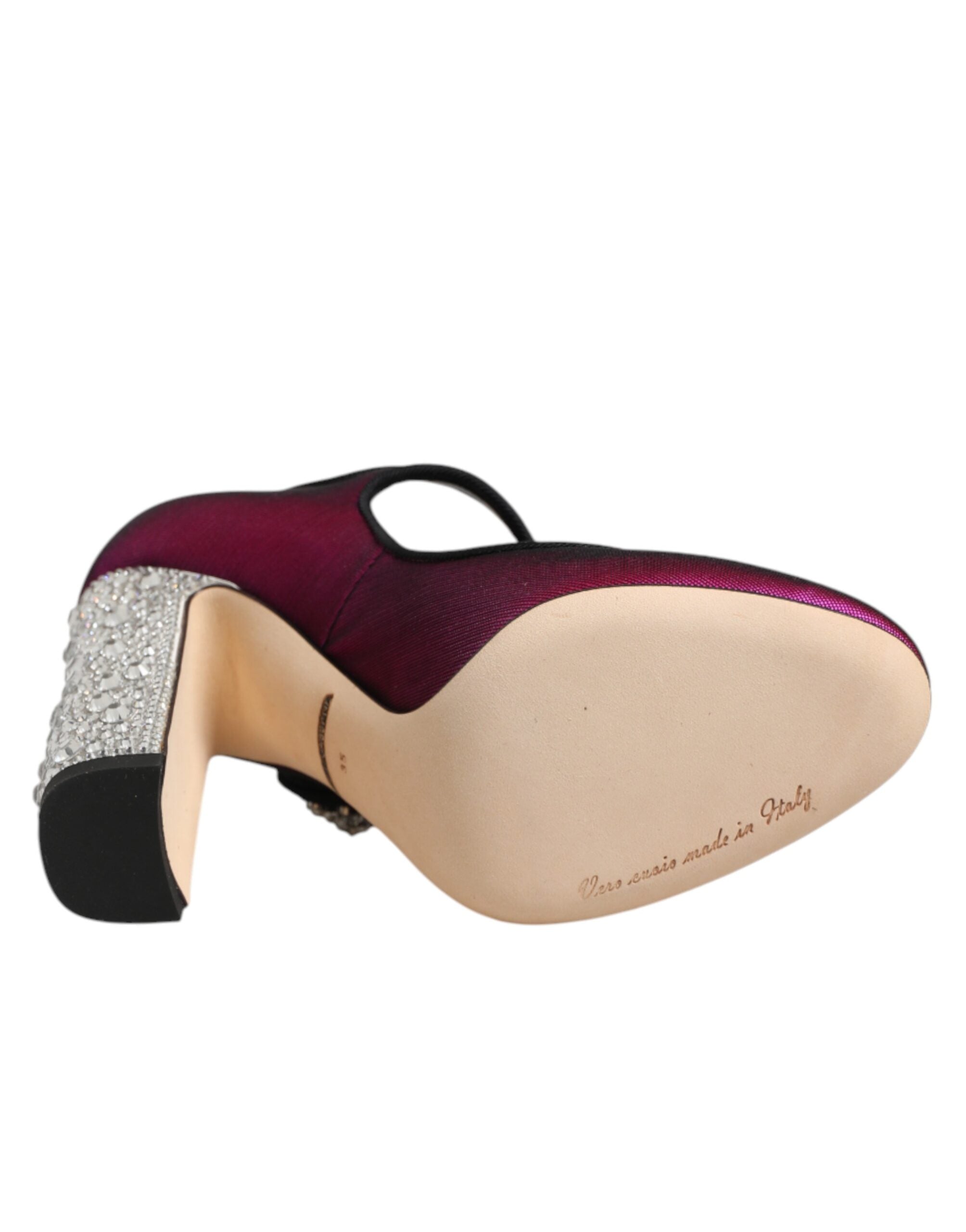 Pink Embellished High Heels Pumps Shoes