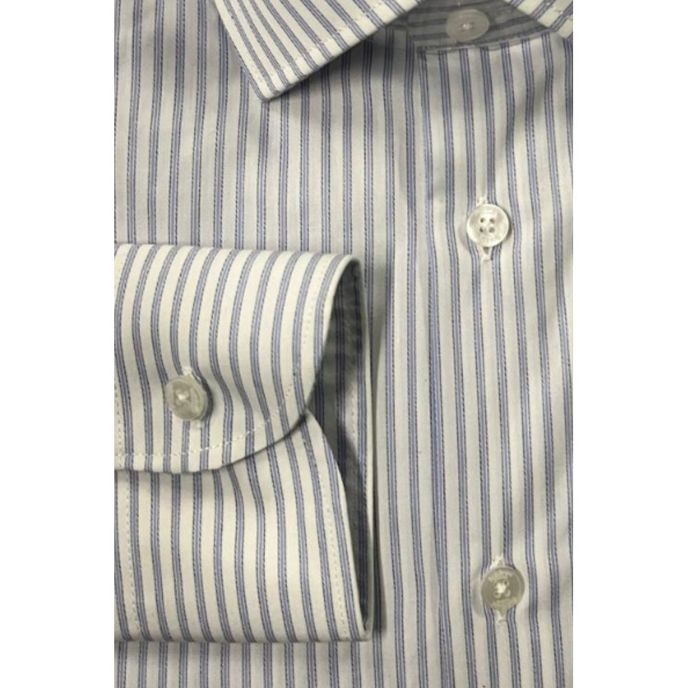 Light Blue Cotton Men Shirt