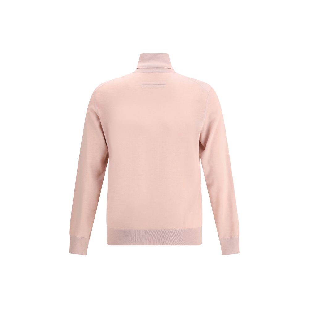 Multicolor Cashmere Turtleneck