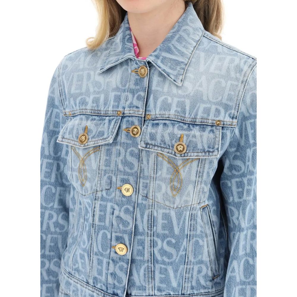 Blue Cotton Denim Jacket