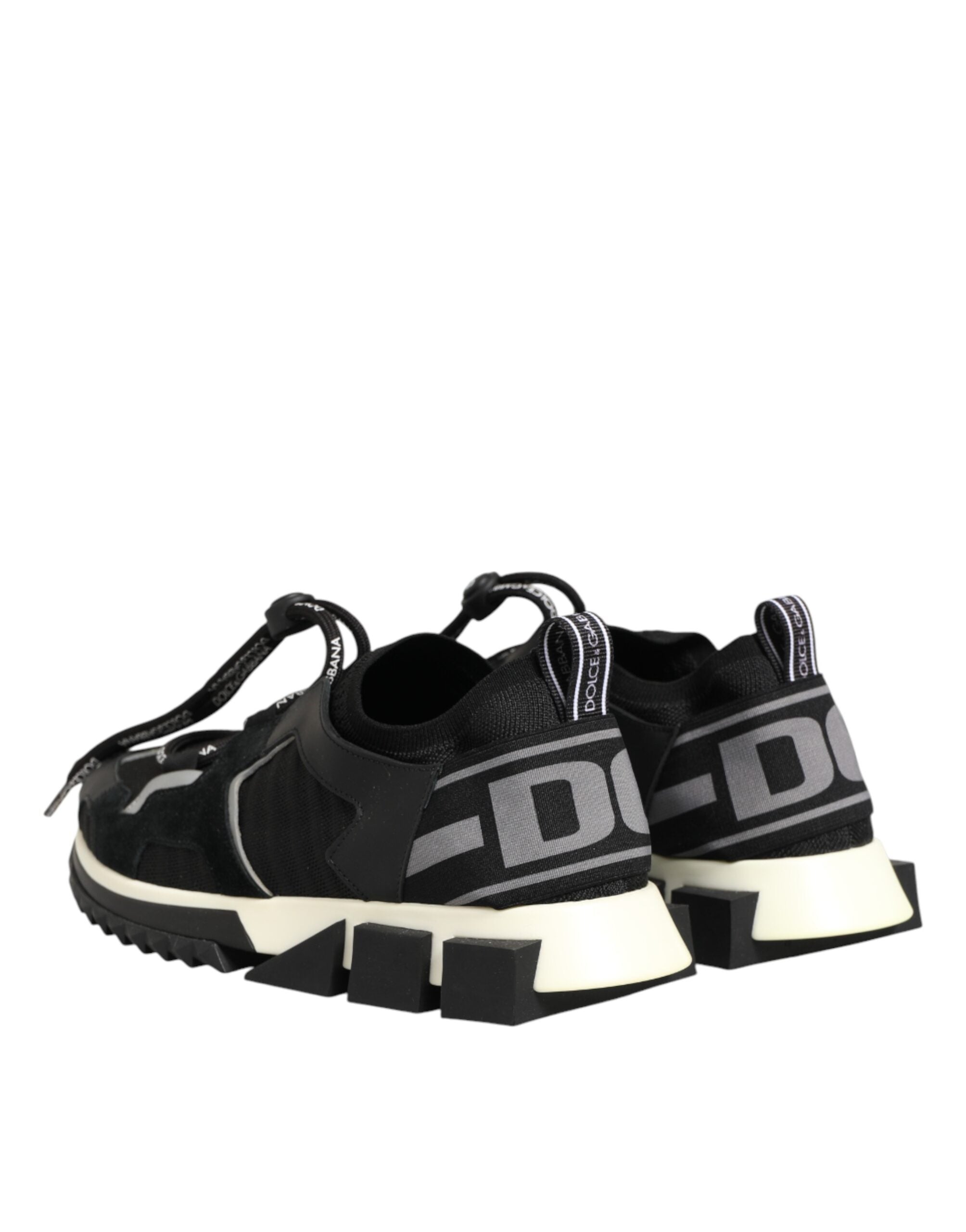 Black Mesh Sorrento Trekking Sneakers Shoes