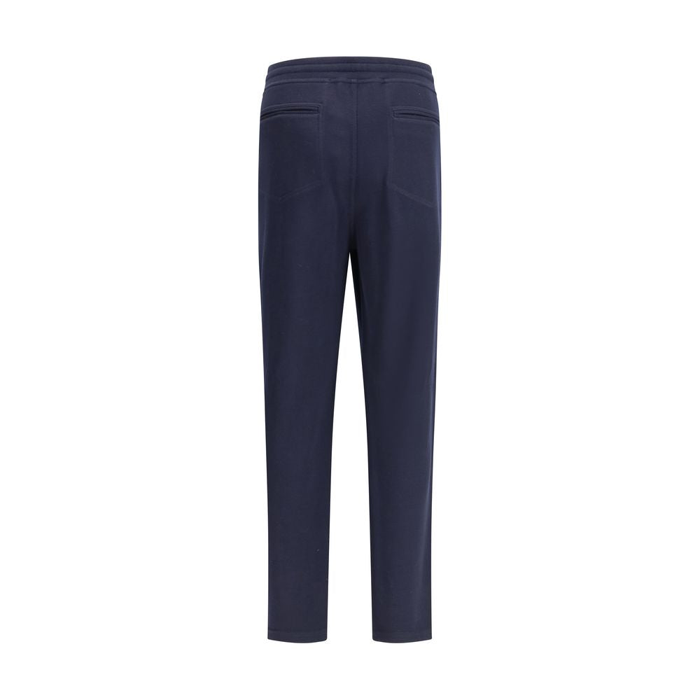 Blue Cashmere Casual Pants