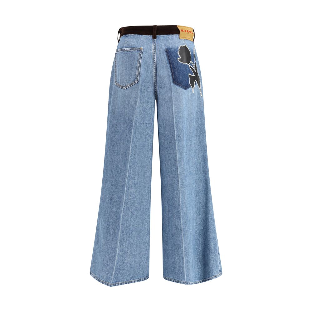 Light Blue Cotton Jeans Denim