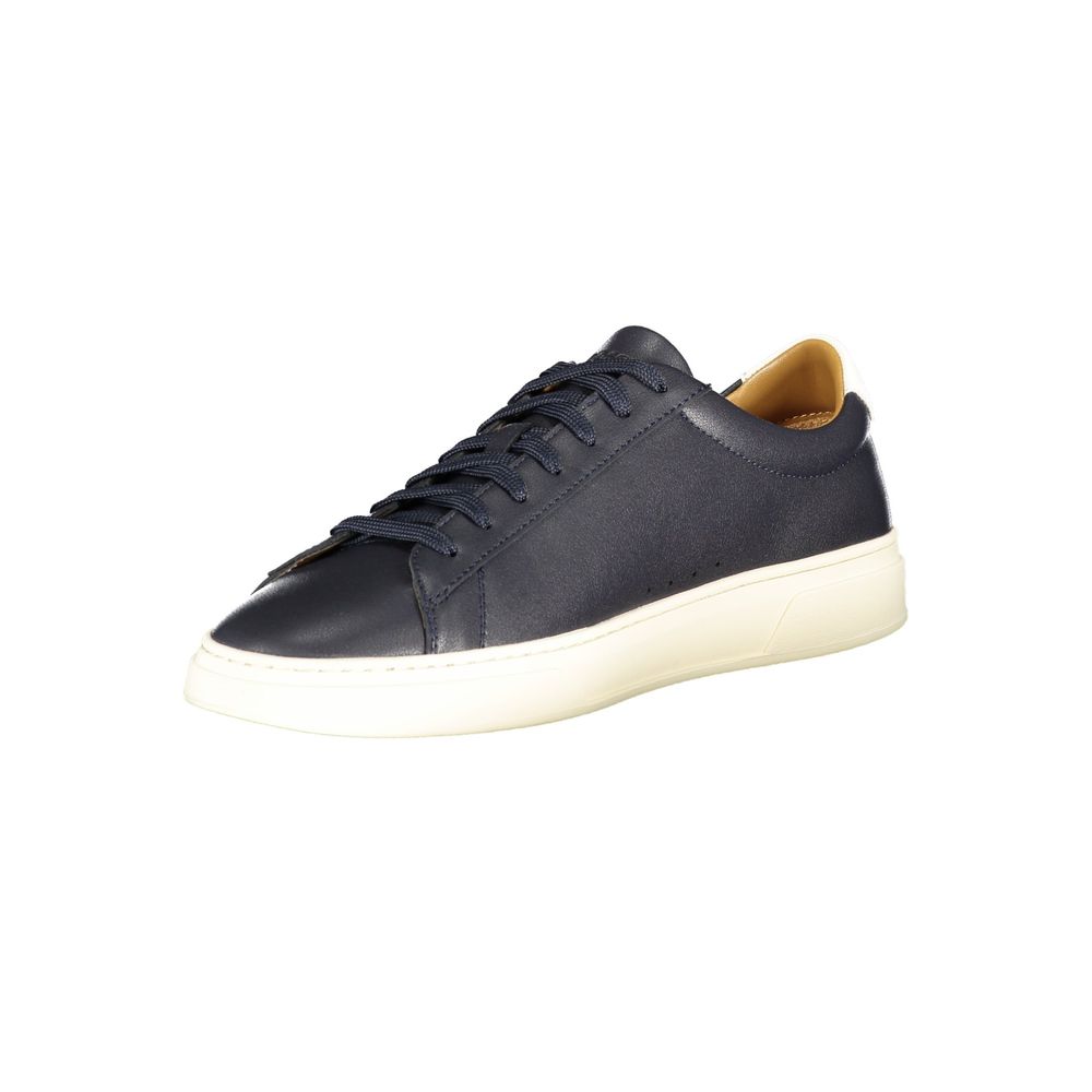 Blue Polyester Sneaker